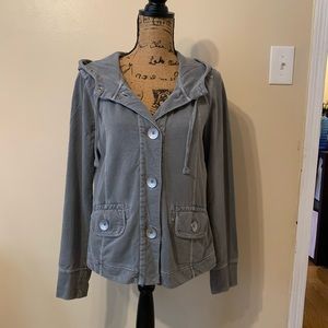 Flattering Prana Jacket with cute Buttons